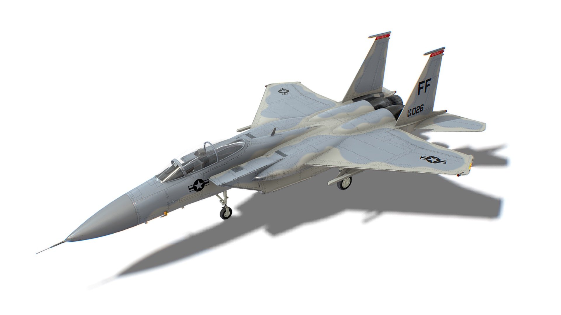 F-15 Eagle Jet Fighter Aircraft