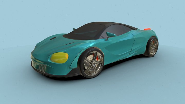 Sport car 3D Model