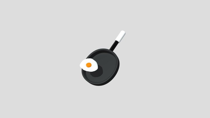 Materialistic Pan 3D Model