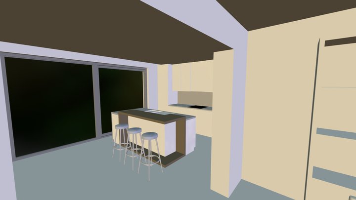 Keukenscene 3D Model