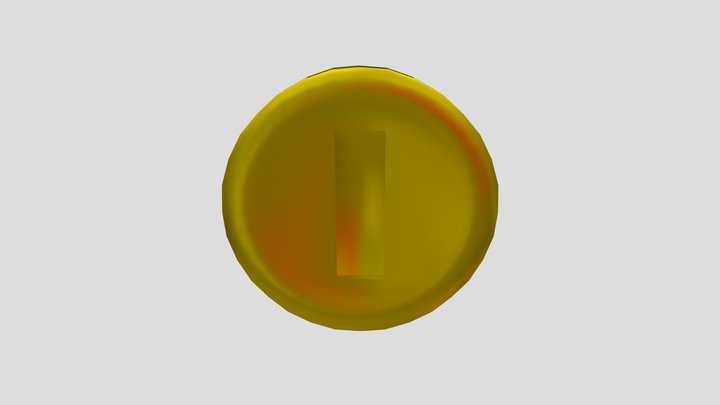 Gold Coin 3D Model