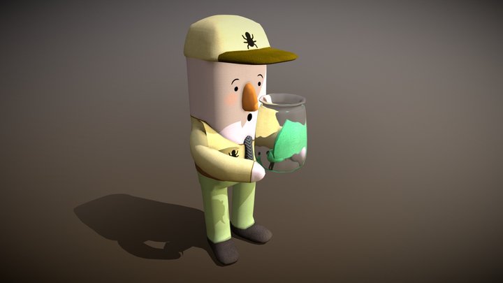 Bug Scouts Camper - Final Project 3D Model