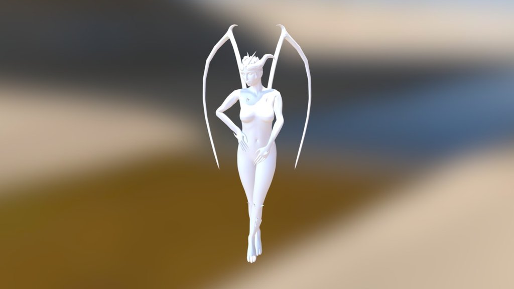 Succubus (Blender Sculpt)