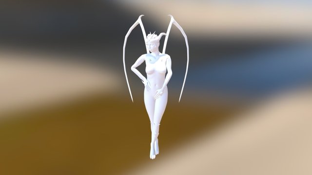 Succubus (Blender Sculpt) 3D Model