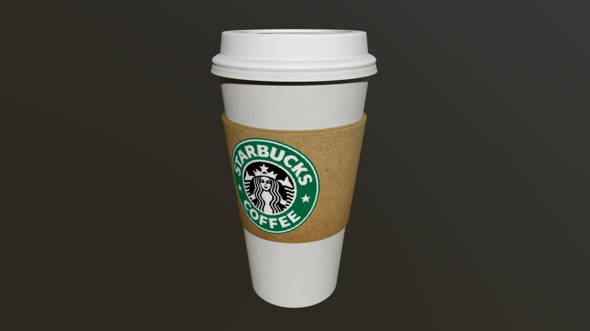 Starbucks Coffee Cup - 3D Model by polygun