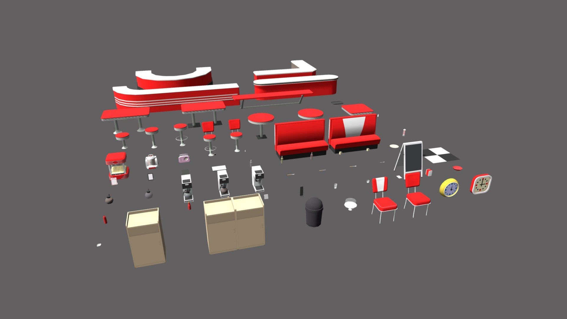 Diner Prop Pack