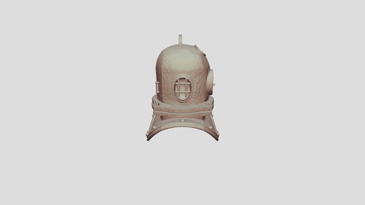 Diving helmet 3D Model