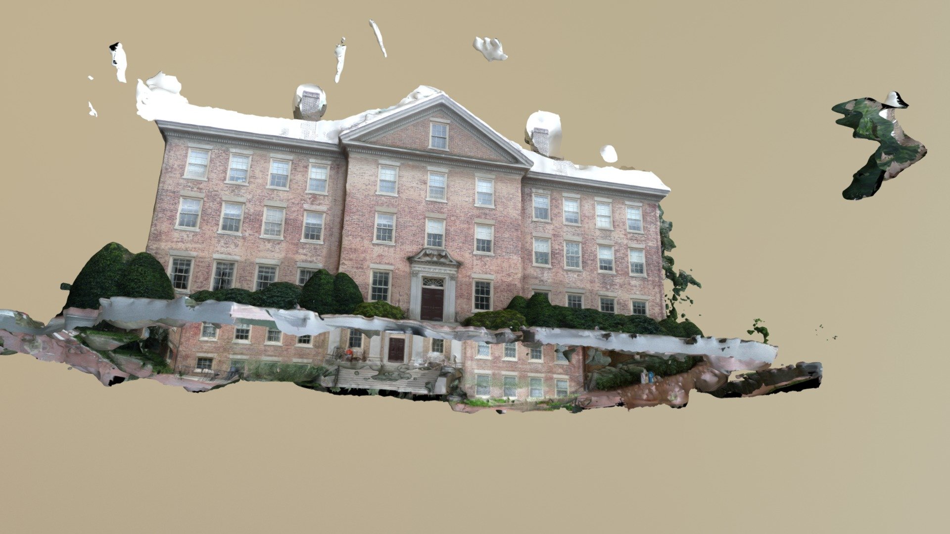 South Building - 3D model by kahrabji08 [adf35a5] - Sketchfab