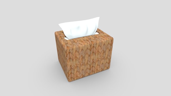 Tissue Box 5 3D Model