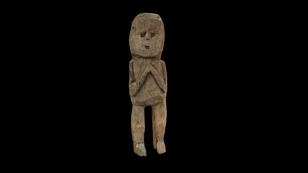 Statue votive archaïque du Népal