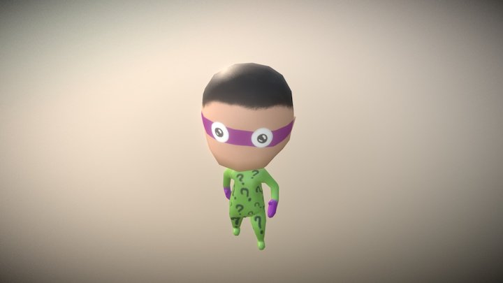 Riddler_WalkingAnimation 3D Model