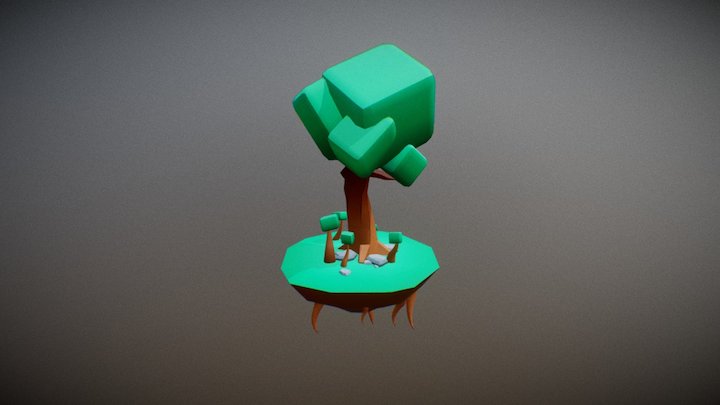 fantasy tree 02 3D Model