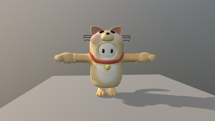 1081448025_吳紹瑄_FallGuys 3D Model