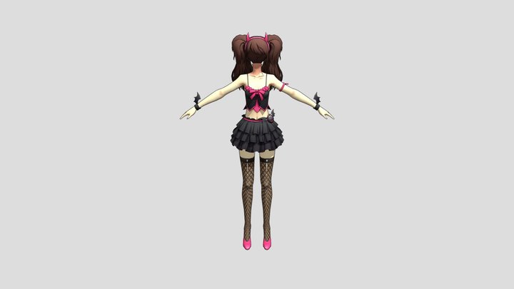 PlayStation Vita - Persona 4 Dancing All Night - 3D Model