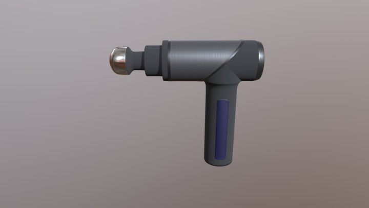 Massage Gun 3D Model