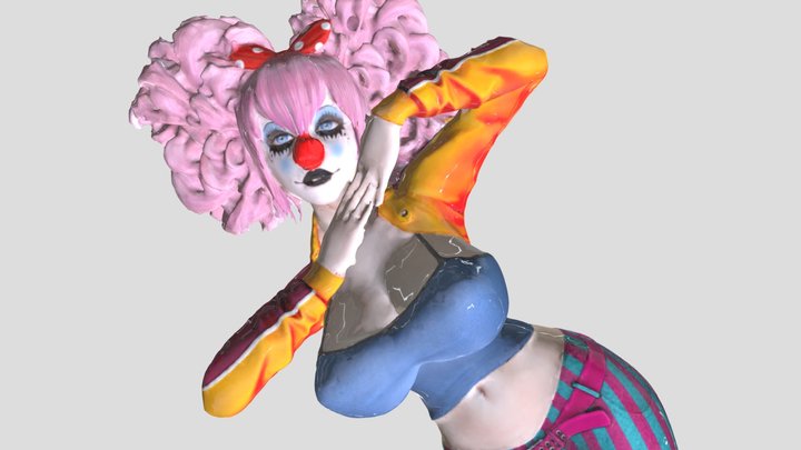 clown-girl 3D Model