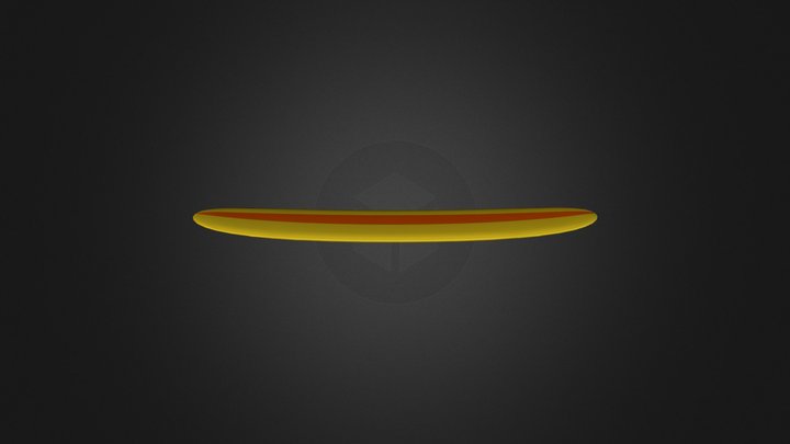 Surfboard 3D Model