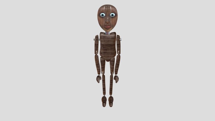 Pinocchio - Teatro Colla 3D Model