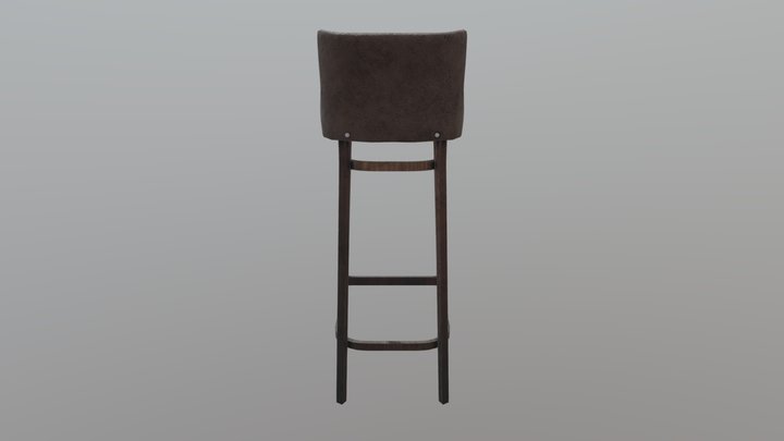 Tall Chair 3D Model