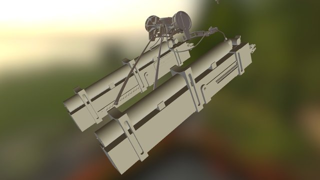 Three Dimensional Maneuver Gear 3D Model