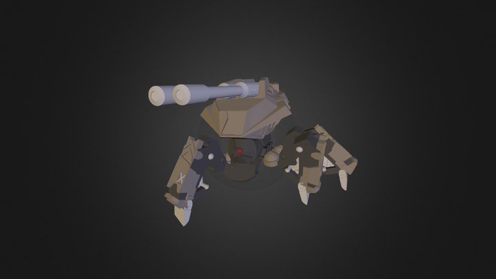 Human - SAW drone 3D Model