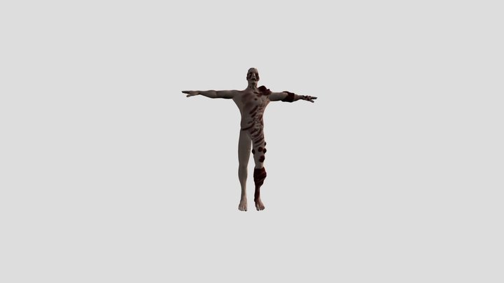 Zombie 3D Model