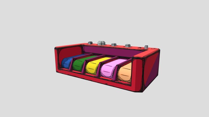 piano remind my room 3D Model
