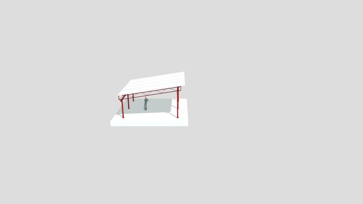 Навес 1 3D Model