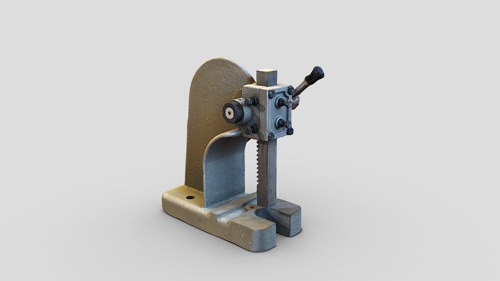 Manual Press 3D Model