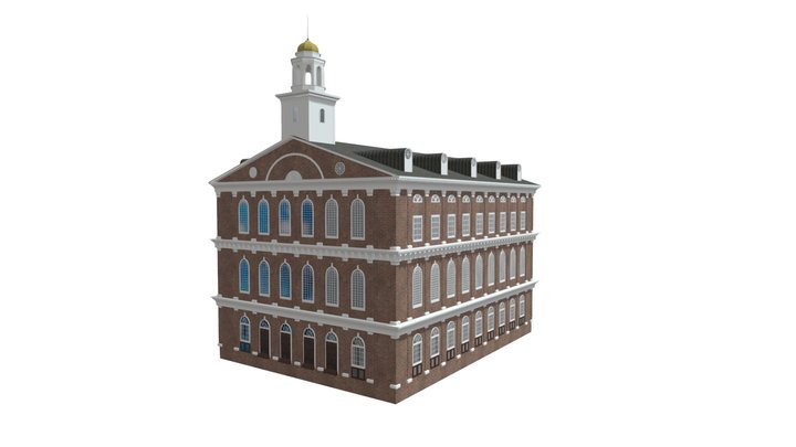Faneuil Hall Visitor Centerm 3D Model