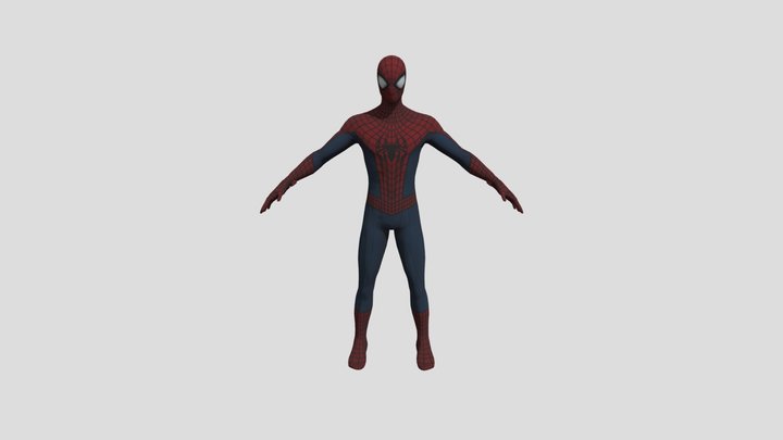 Amazing Spider-Man Andrew Garfield 3D Model