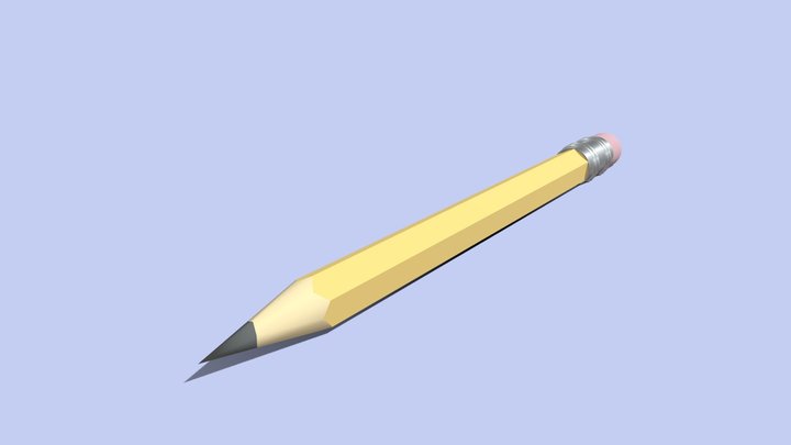 Pencil – Free 3D Model STL