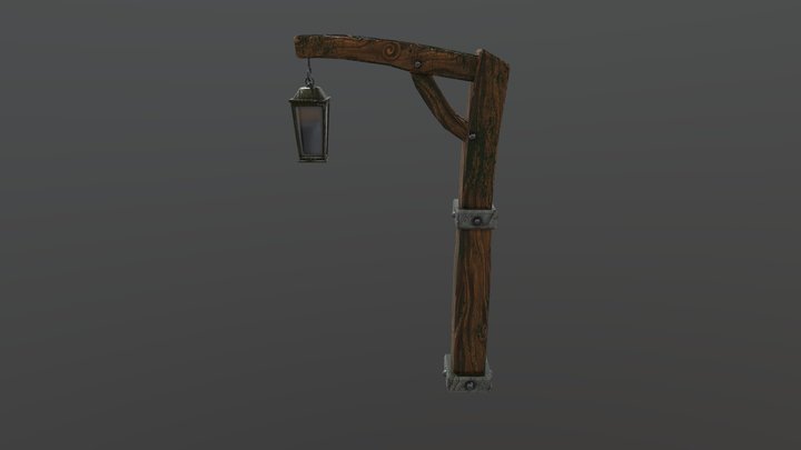 Lamp post 3D Model