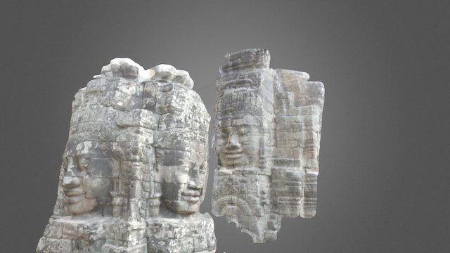 Bayon: Angkor: Cambodia 3D Model