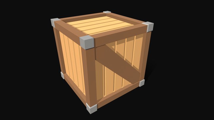 Wooden Crate 3d Models Sketchfab, Old Wooden Crates For Free