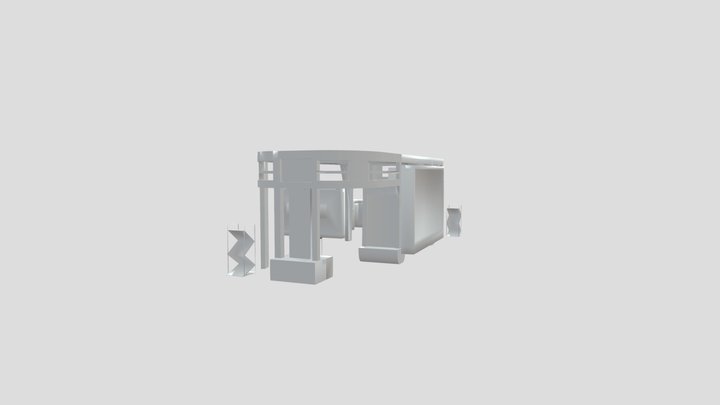 Maqueta Stand - High Sound 3D Model