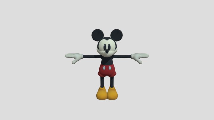 Wii - Epic Mickey - Mickey Mouse 3D Model