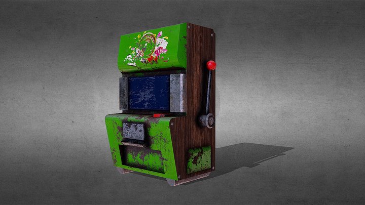 Slotmachine 3D Model