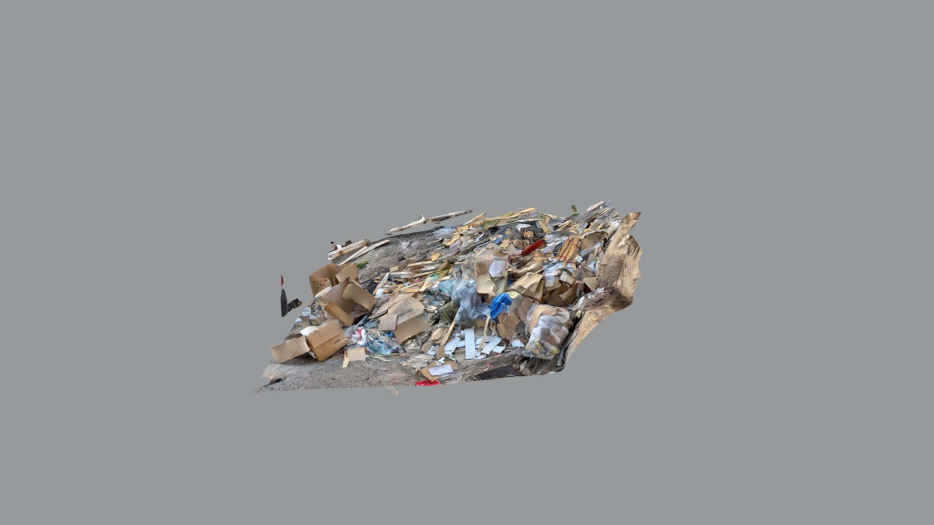 Norwegian household thrash pile