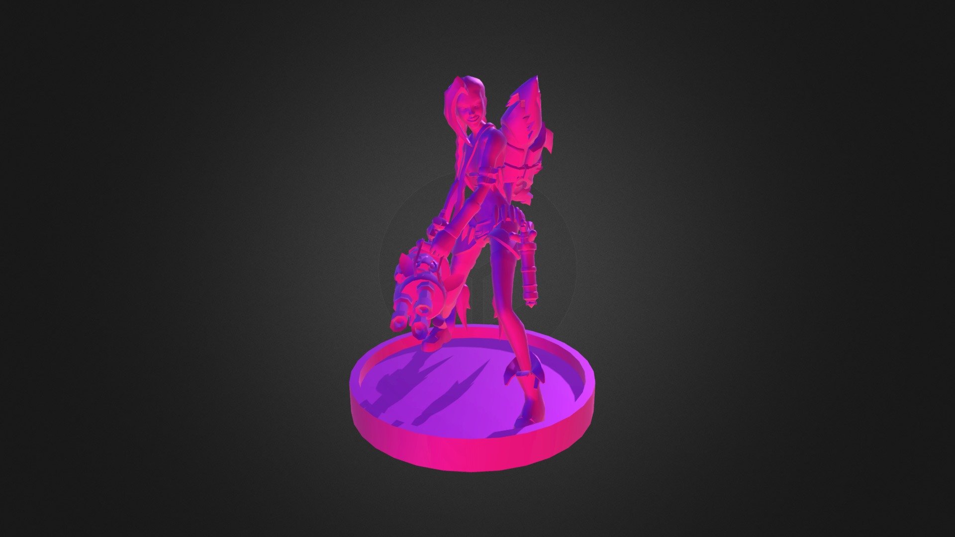 League Of Legends Jinx Zombicide Survivor