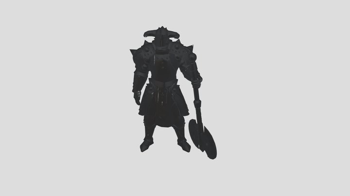 Bulky-knight (1) 3D Model