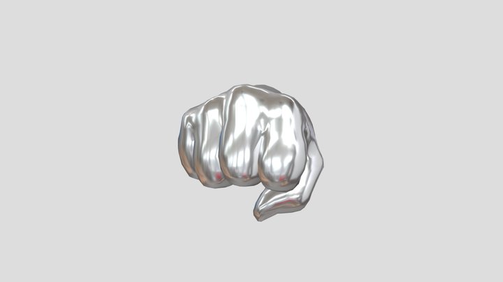 mano tarro 3D Model