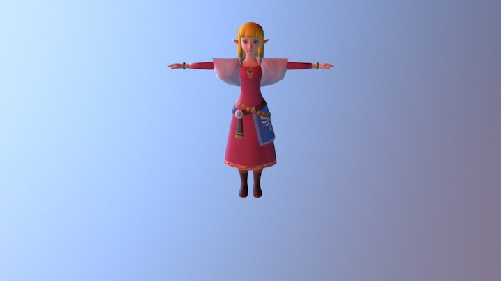 Zelda - Skyward Sword 3D Model