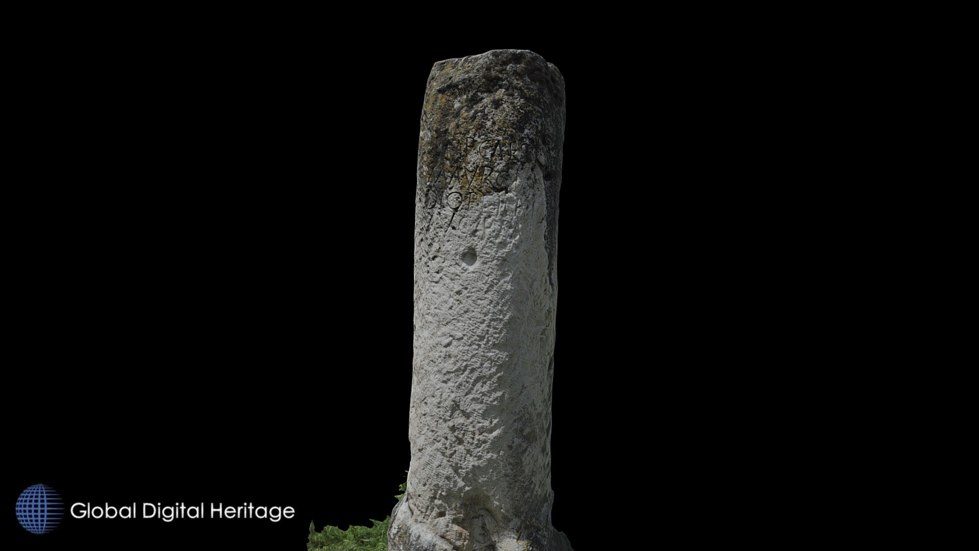 Milestone from Renići near Livno. Bosnia