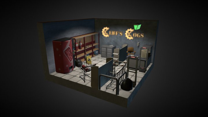 Cliff's Cogs & Crafts 3D Model