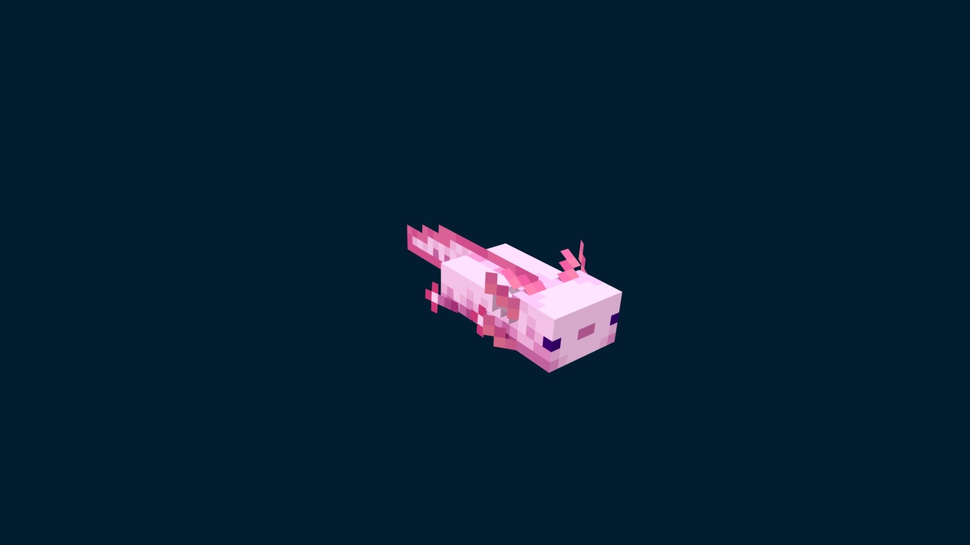 Minecraft Axolotl - Download Free 3D model by None (@None_Yaroslav)  [ae0b826]