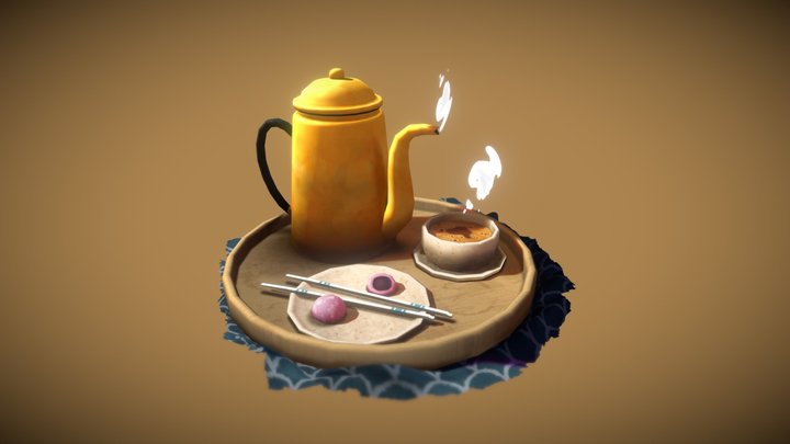 Coffee Time 3D Model