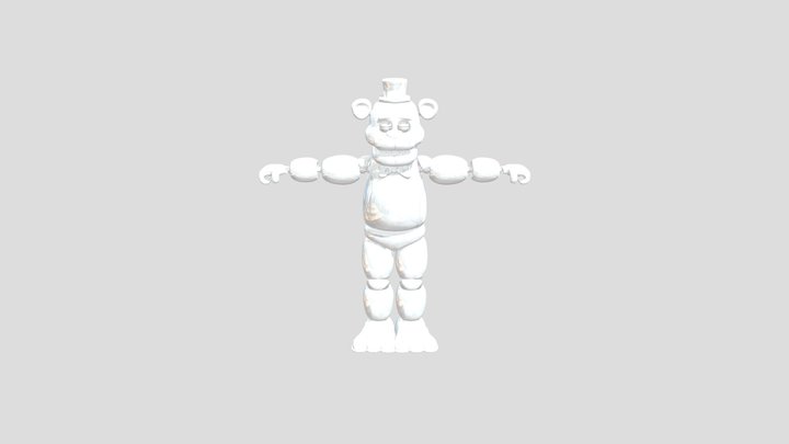 FNaF 1 Freddy E.Models 3D Model