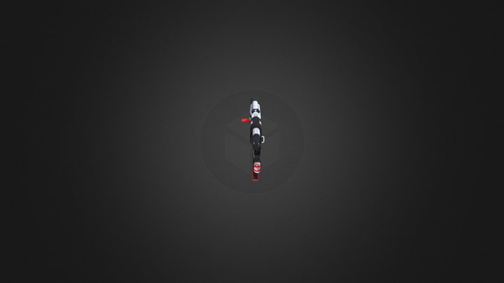 AK-47 Binary 3D Model