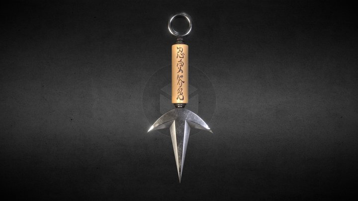 Minato Kunai 3D Model